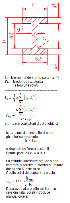 formule moment inertie